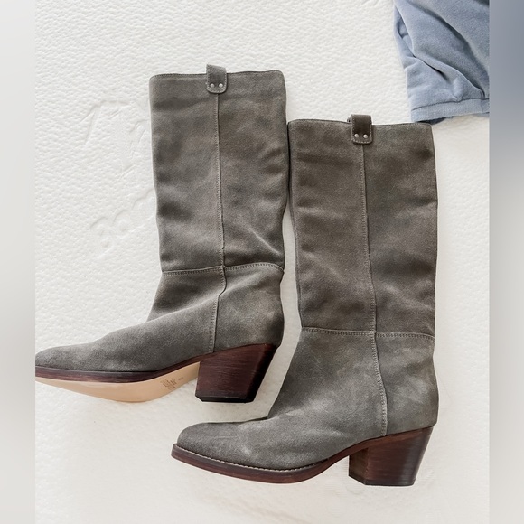 Crown Vintage- Women’s Suede riding boots- size 6- NEVER WORN - Picture 2 of 6